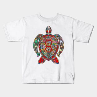Colorful Turtle Kids T-Shirt